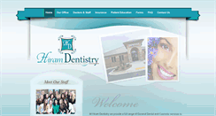Desktop Screenshot of hiramdentistry.com